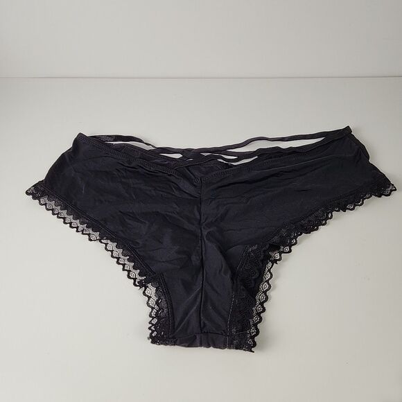 3 Splendies Cheeky Womens 1X Underwear Panties Sheer Lace Hearts Sexy NWT - Picture 5 of 13